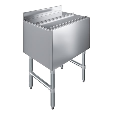 Amgood AmGood 18.5 in. x 24 in. Underbar Ice Bin with Sliding Lid ICE BIN FSIB-182412-Z